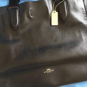 Authentic coach tote